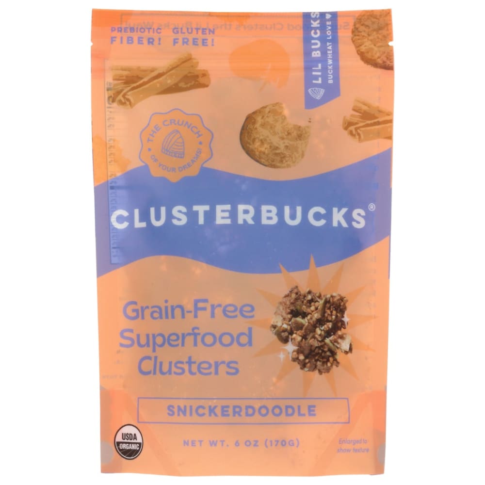 LIL BUCKS: Clstbcks Snickerddl 6 OZ (Pack of 4) - Snacks Other - LIL BUCKS