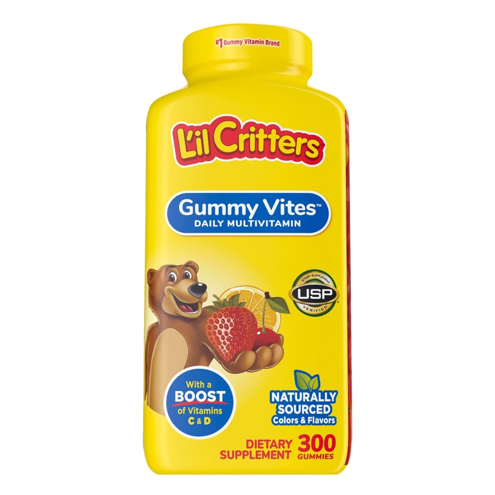 L’il Critters Gummy Vites Multivitamin Dietary Supplement 300 ct. - L’il Critters