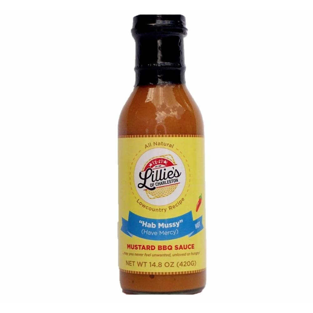 LILLIES OF CHARLESTON Lillies Of Charleston Bbq Mustard Hab Mussy, 14.8 Oz