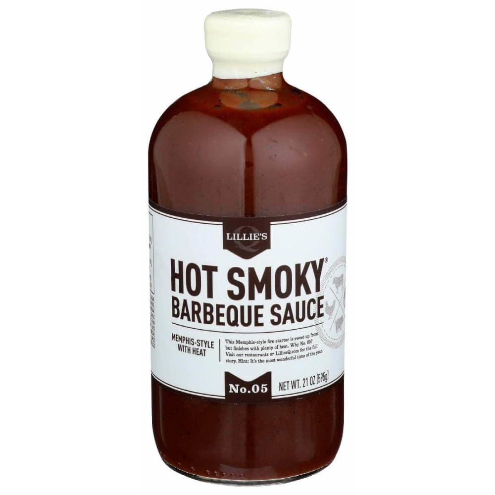 LILLIES Q LILLIES Q Hot Smoky Barbeque Sauce, 21 oz