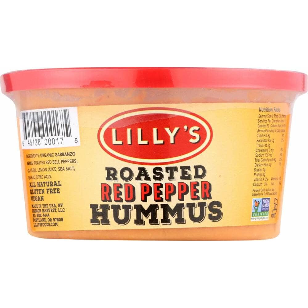 Lillys Hummus Lilly's Roasted Red Pepper Hummus, 12 oz