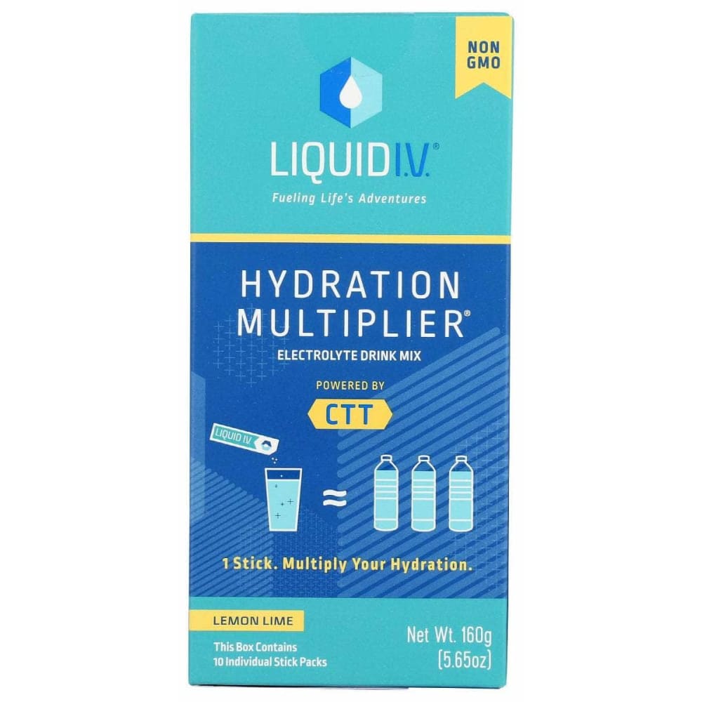 LIQUID IV Liquid Iv Hydration Lemon Lime 10Pk, 5.65 Oz