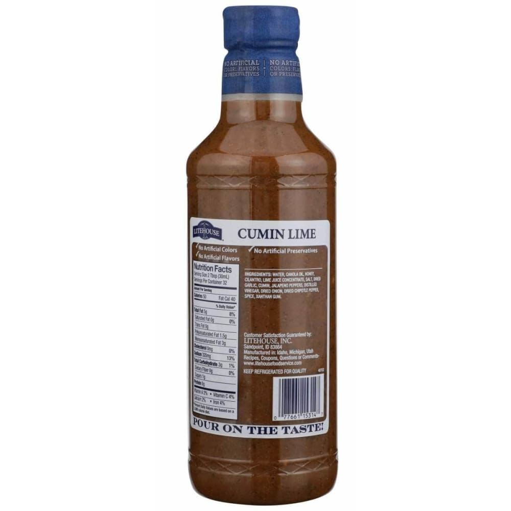 Litehouse Litehouse Cumin Lime Vinaigrette, 32 oz