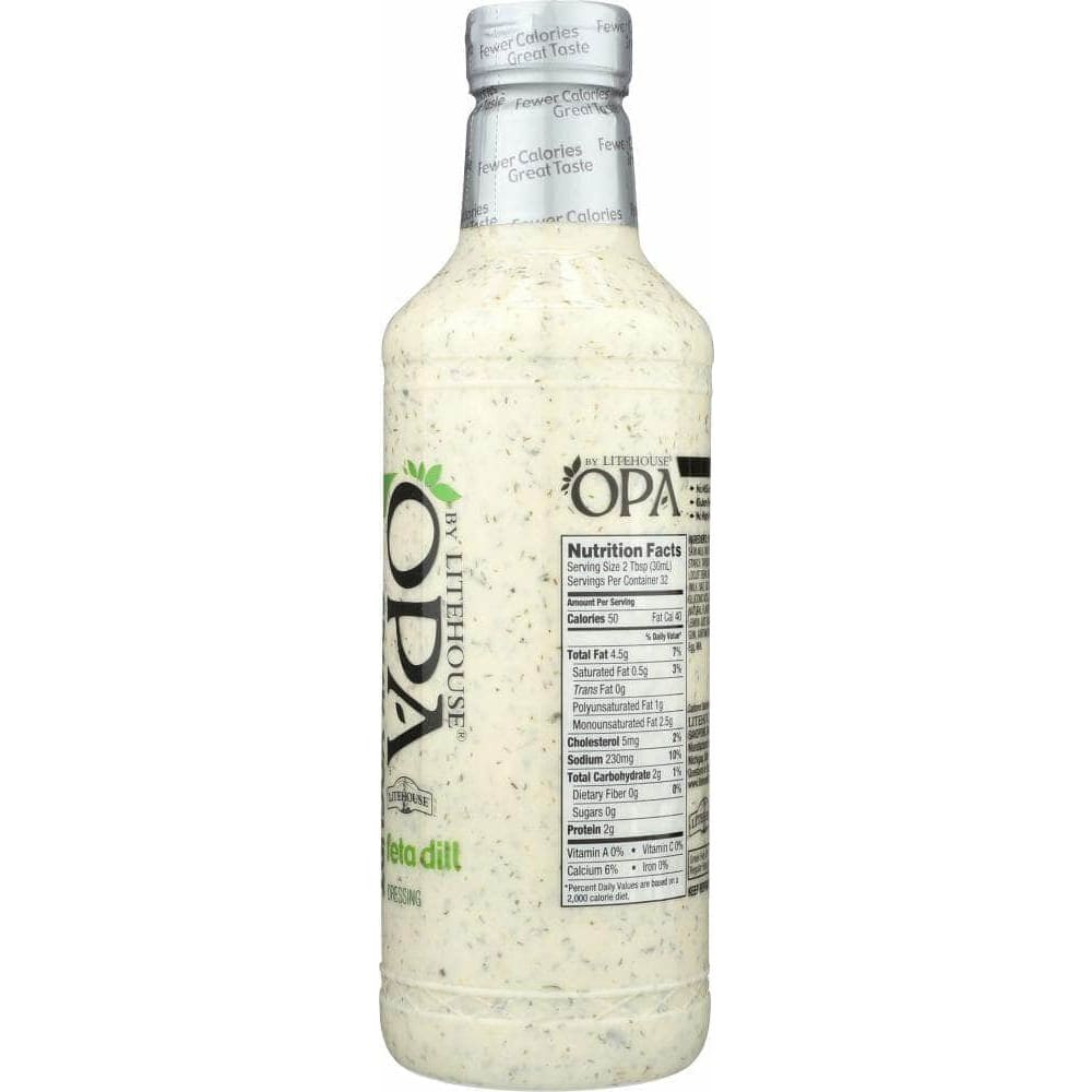 Litehouse Litehouse OPA Feta Dill Greek Yogurt Dressing, 32 oz