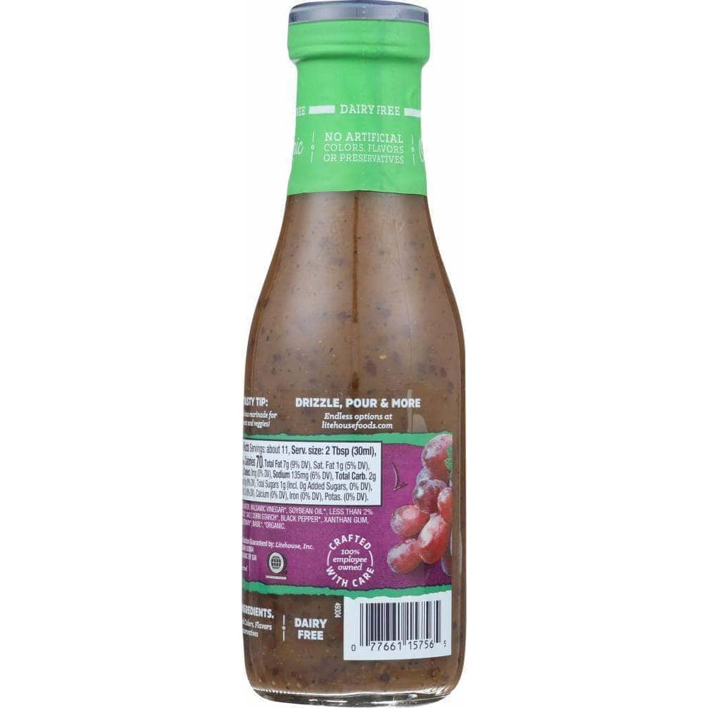 Litehouse Litehouse Organic Balsamic Vinaigrette Dressing, 11.25 fl oz