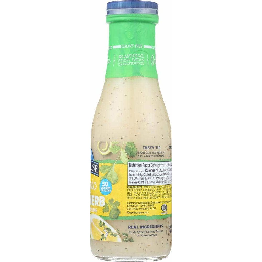 Litehouse Litehouse Organic Lemon Herb Vinaigrette Dressing, 11.25 fl oz