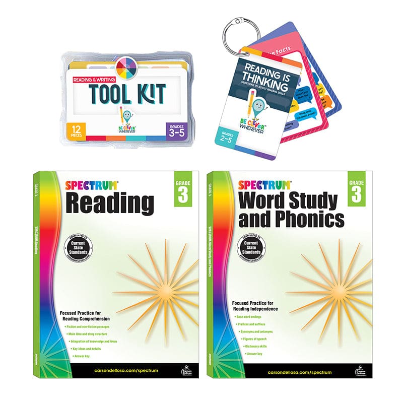 Literacy Student Bundle Grade 3 - Activities - Carson Dellosa Education