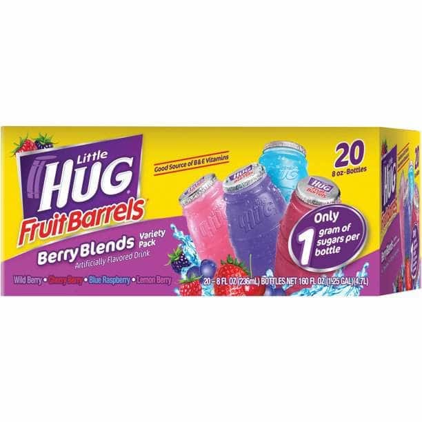 LITTLE HUG Grocery > Beverages > Juices LITTLE HUG Drinks Berry Vrty Pk 20Ct, 160 fo