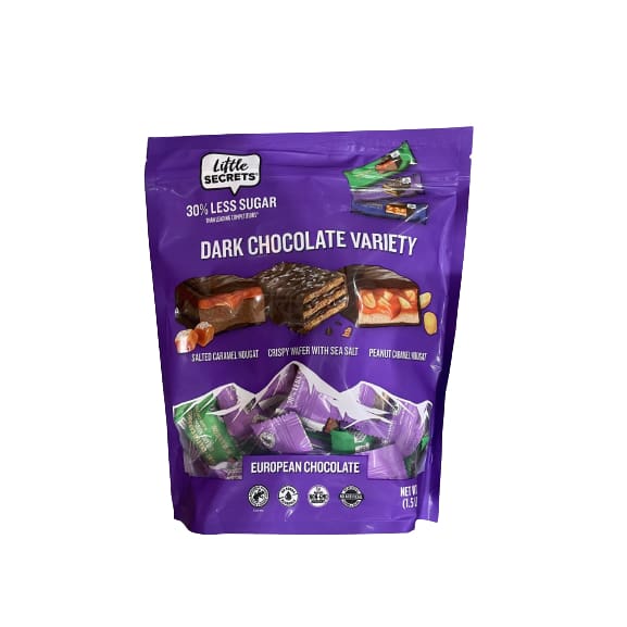 Little Secrets Dark Chocolate Variety European Chocolate 24 oz. - Little Secrets