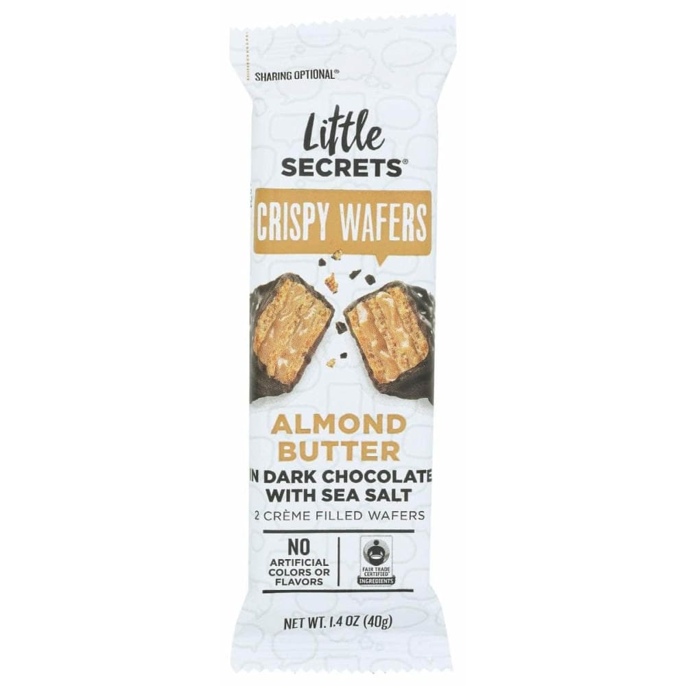 LITTLE SECRETS LLC LITTLE SECRETS LLC Wafer Drk Choc Almnd Bttr, 1.4 oz