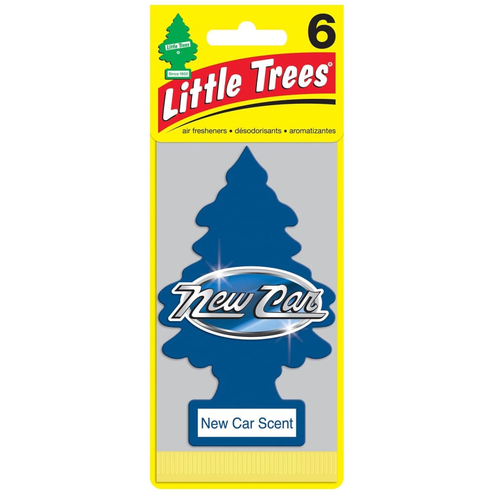 Little Tree New Car Scent Air Fresheners 6 pk. - Home/Home/Home Improvement/Garage & Automotive/Detailing & Car Care/ - Unbranded