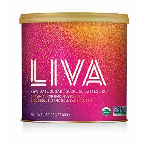 LIVA Grocery > Cooking & Baking > Sugars & Sweeteners LIVA: Sugar Raw date Canister, 14.1 oz