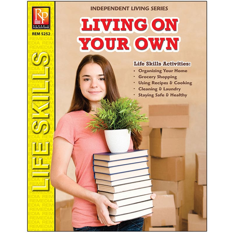 Living On Your Own Book Independent Living Series (Pack of 6) - Self Awareness - Remedia Publications