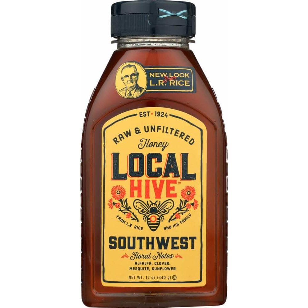 Local Hive Local Hive Raw and Unfiltered Southwest Honey, 12 oz