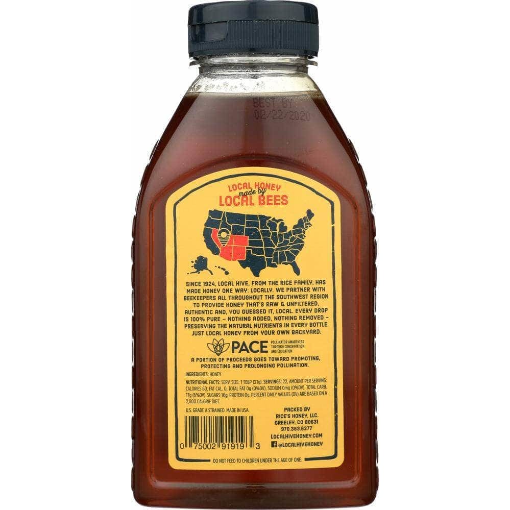 Local Hive Local Hive Raw and Unfiltered Southwest Honey, 16 oz