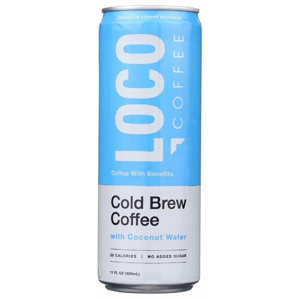 LOCO COFFEE Grocery > Beverages > Coffee, Tea & Hot Cocoa LOCO COFFEE: Cold Brew Coffee With Coconut Water, 11 fo