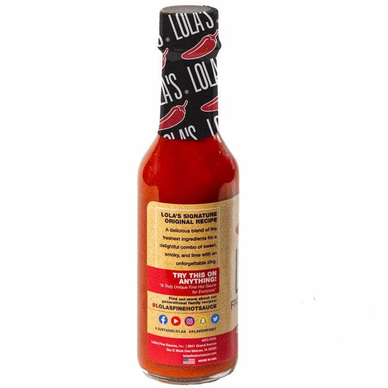 LOLAS FINE HOT SAUCE Grocery > Pantry > Condiments LOLAS FINE HOT SAUCE Original, 5 oz