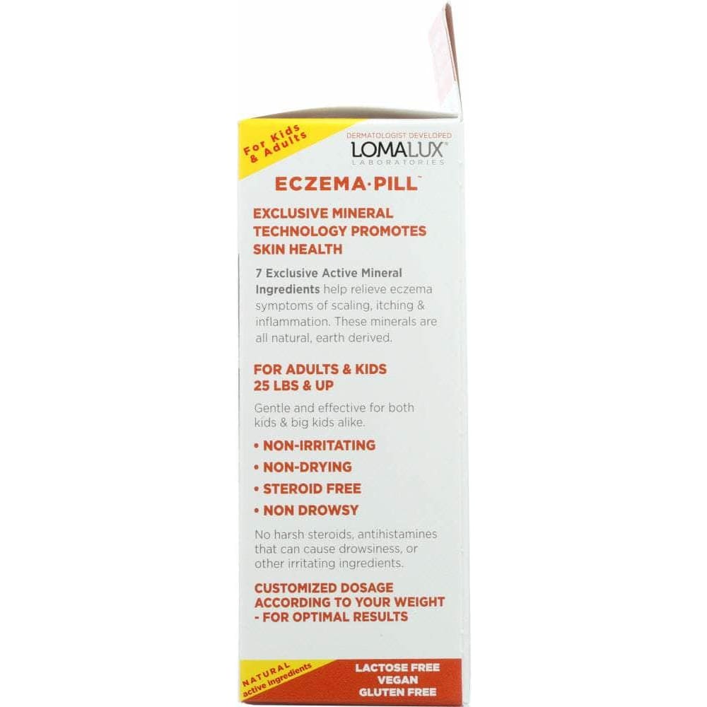 LOMA LUX LABORATORIES Loma Lux Laboratories Acne Pill Eczema Relief Supplement, 60 Tb