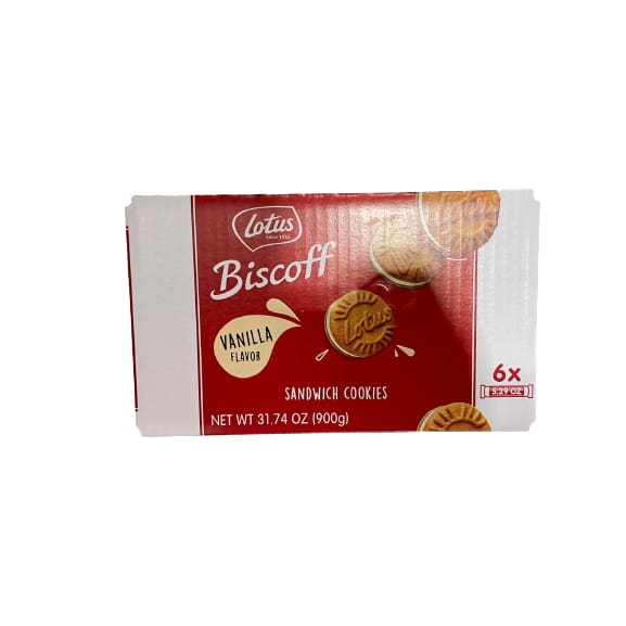 Lotus Bakery Biscoff Sandwich Cookies 31.74 oz. - Lotus