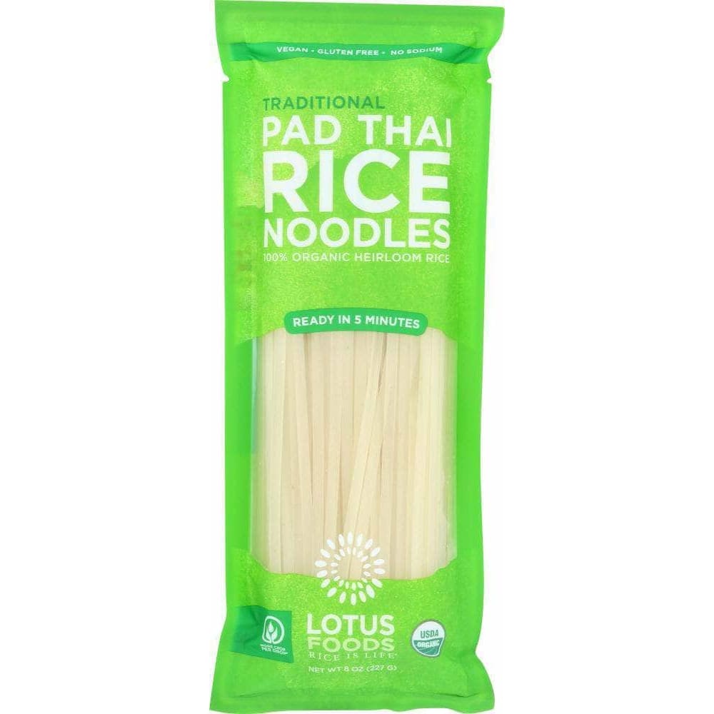 Lotus Foods Lotus Foods Pad Thai Rice Noodles Organic Traditional, 8 oz