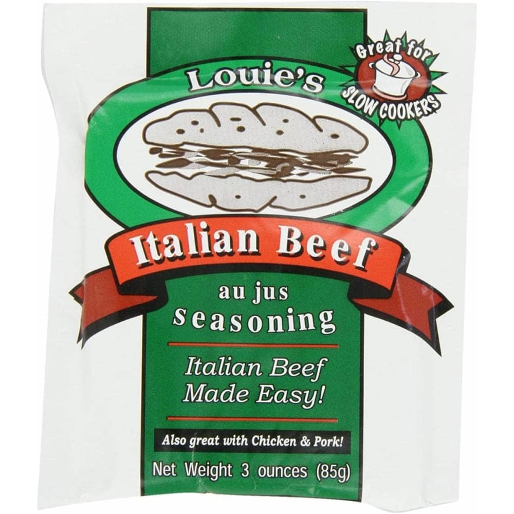 LOUIES Grocery > Cooking & Baking > Seasonings LOUIES Ssnng Ital Beef, 3 oz