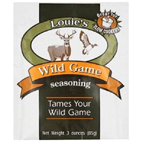 LOUIES Grocery > Cooking & Baking > Seasonings LOUIES Ssnng Wild Game, 3 oz