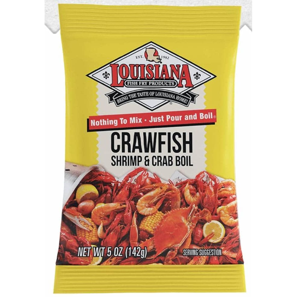 LOUISIANA FISH FRY Louisiana Fish Fry Boil Crwfsh Crab Shrimp, 5 Oz