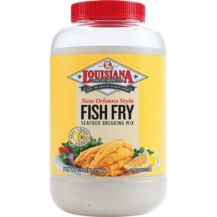 LOUISIANA FISH FRY Louisiana Fish Fry Fish Fry Lemon, 1 Ga