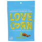 LOVE CORN Grocery > Snacks > Chips > Snacks Other LOVE CORN: Corn Snck Sslt Vngr Shre, 4 oz