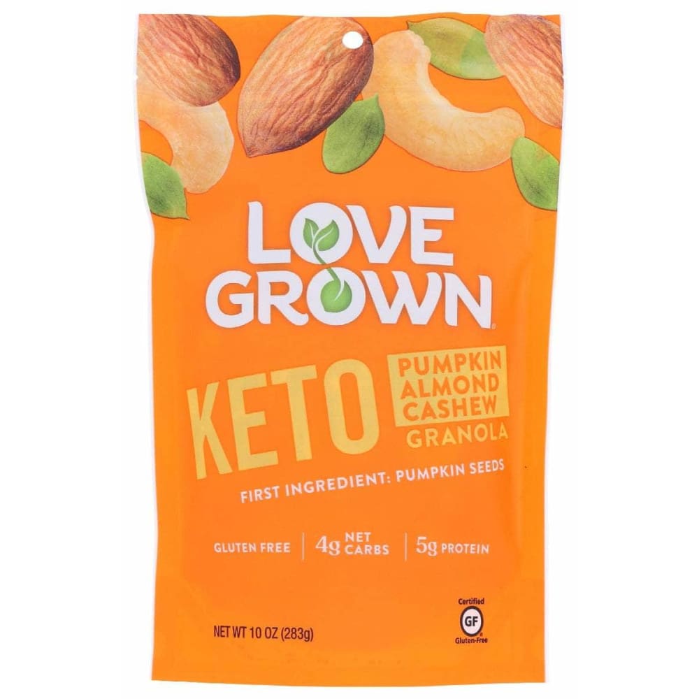 LOVE GROWN LOVE GROWN Granola Pumpkn Almd Keto, 10 oz