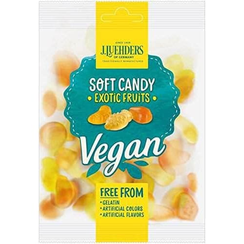 Luehders Luehders Gummis Vegan Exotic Fruit, 2.8 oz