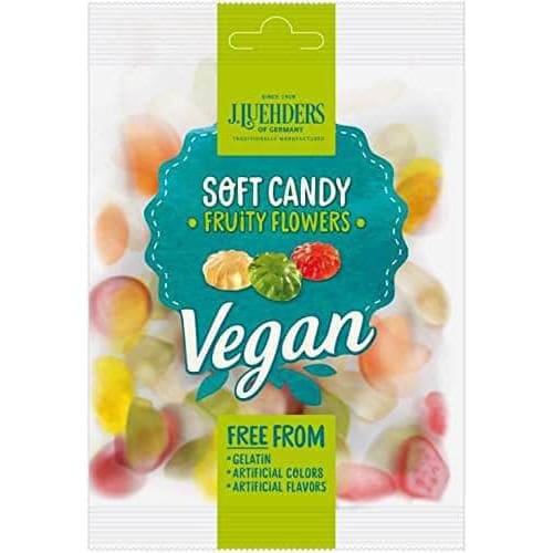 Luehders Luehders Gummis Vegan Fruity Flowers, 2.8 oz