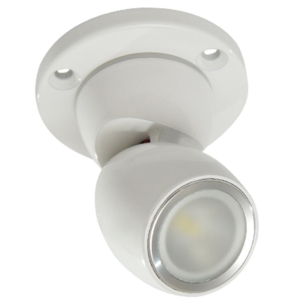 Lumitec GAI2 White Dimming/ Red & Blue Non-Dimming Heavy Duty Base - White Housing - Lighting | Interior / Courtesy Light - Lumitec