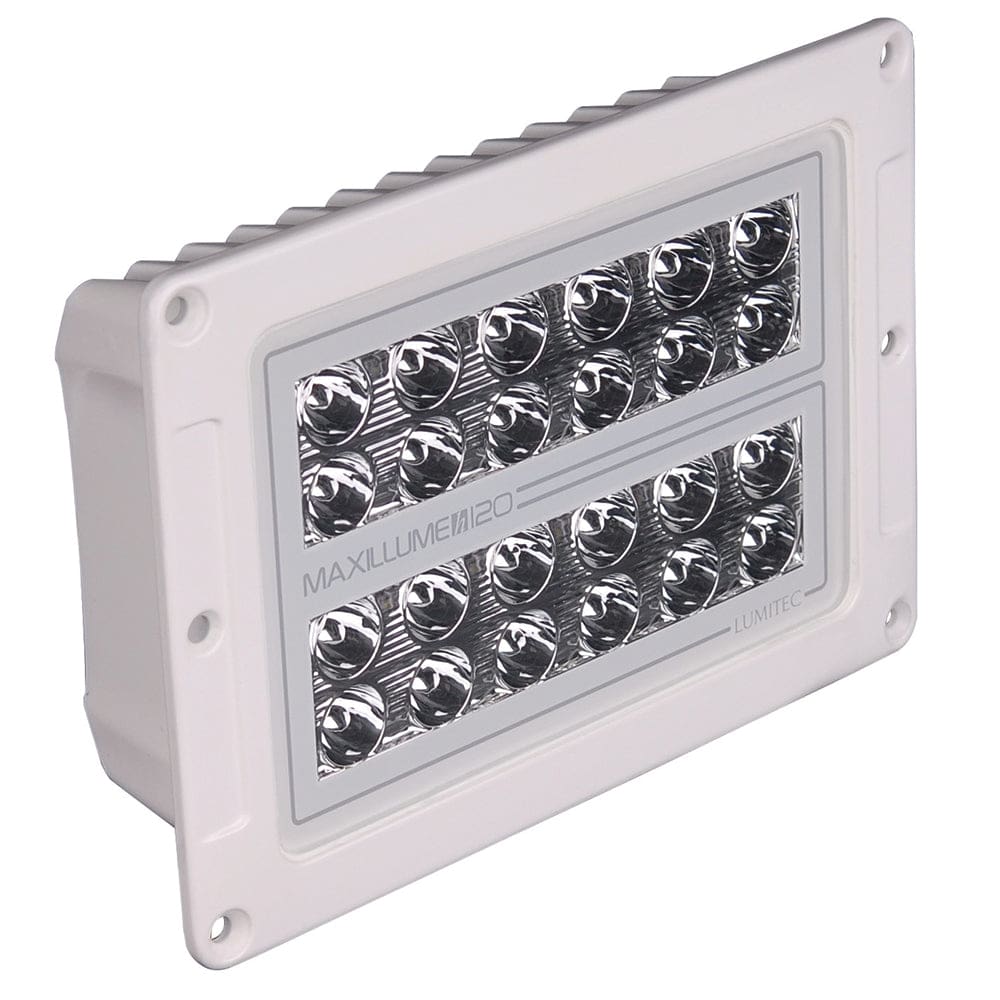 Lumitec Maxillume h120 - Flush Mount Flood Light - White Housing - White Dimming - Lighting | Flood/Spreader Lights - Lumitec