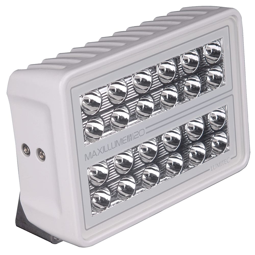 Lumitec Maxillume h120 - Trunnion Mount Flood Light - White Housing - White Dimming - Lighting | Flood/Spreader Lights - Lumitec