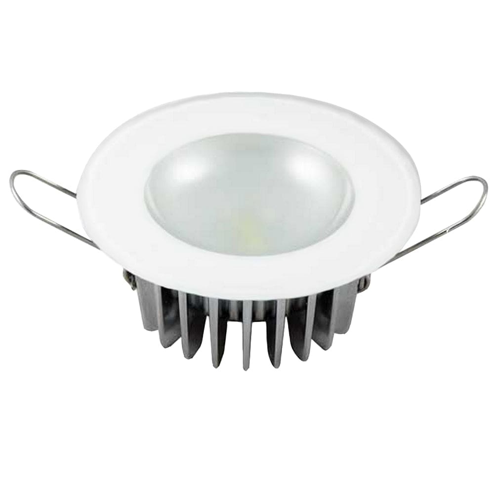 Lumitec Mirage - Flush Mount Down Light - Glass Finish/ No Bezel - 4-Color Red/ Blue/ Purple Non Dimming w/ White Dimming - Lighting |