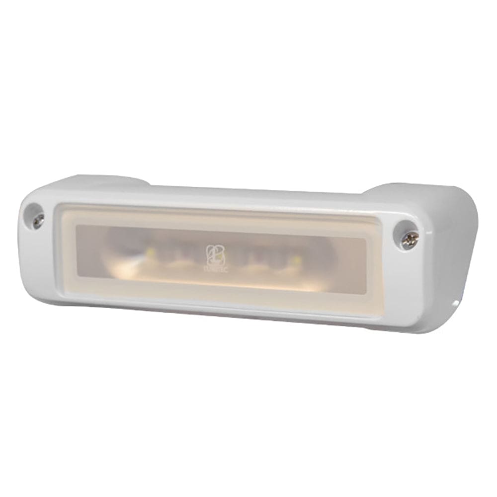 Lumitec Perimeter Light - White Finish - White/ Blue Dimming - Lighting | Flood/Spreader Lights - Lumitec