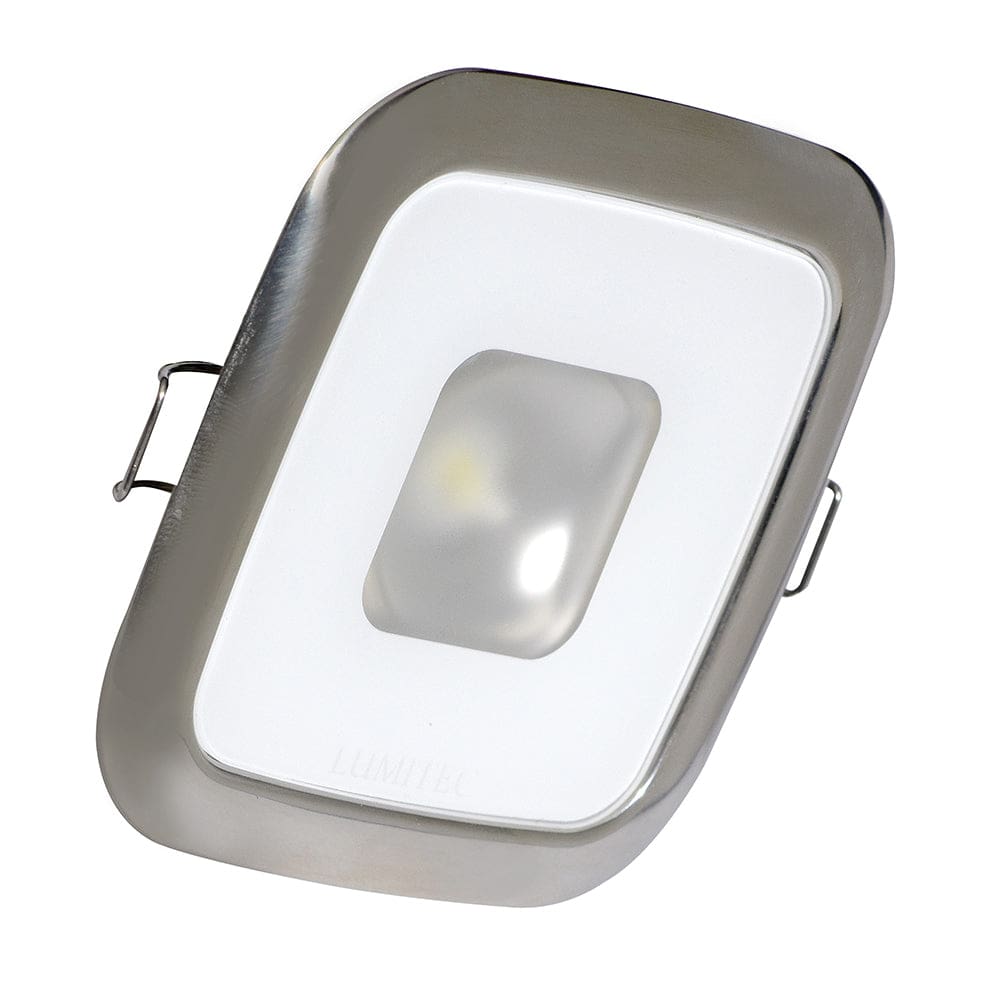 Lumitec Square Mirage Down Light - Warm White Dimming - Hi-CRI - Polished Bezel - Lighting | Dome/Down Lights - Lumitec