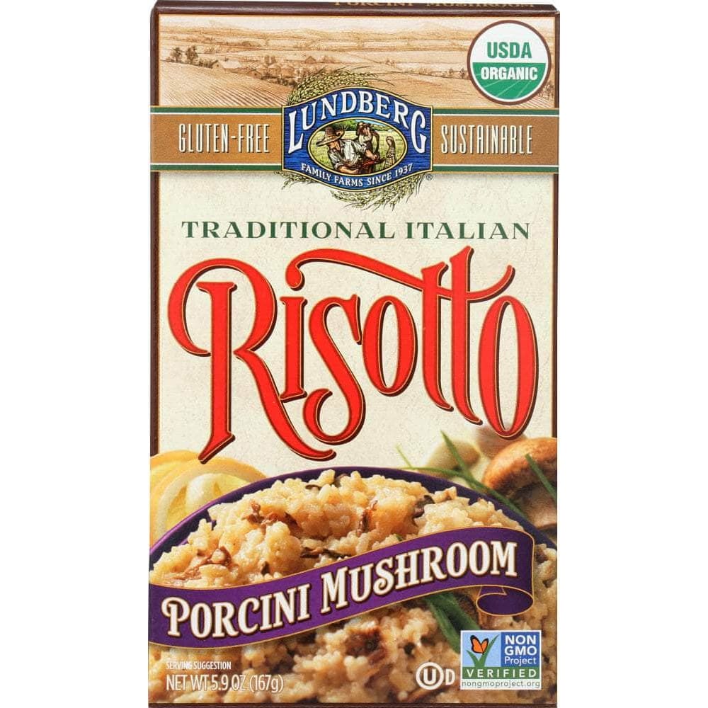 Lundberg Family Farms Lundberg Organic Risotto Porcini Mushroom, 5.9 Oz