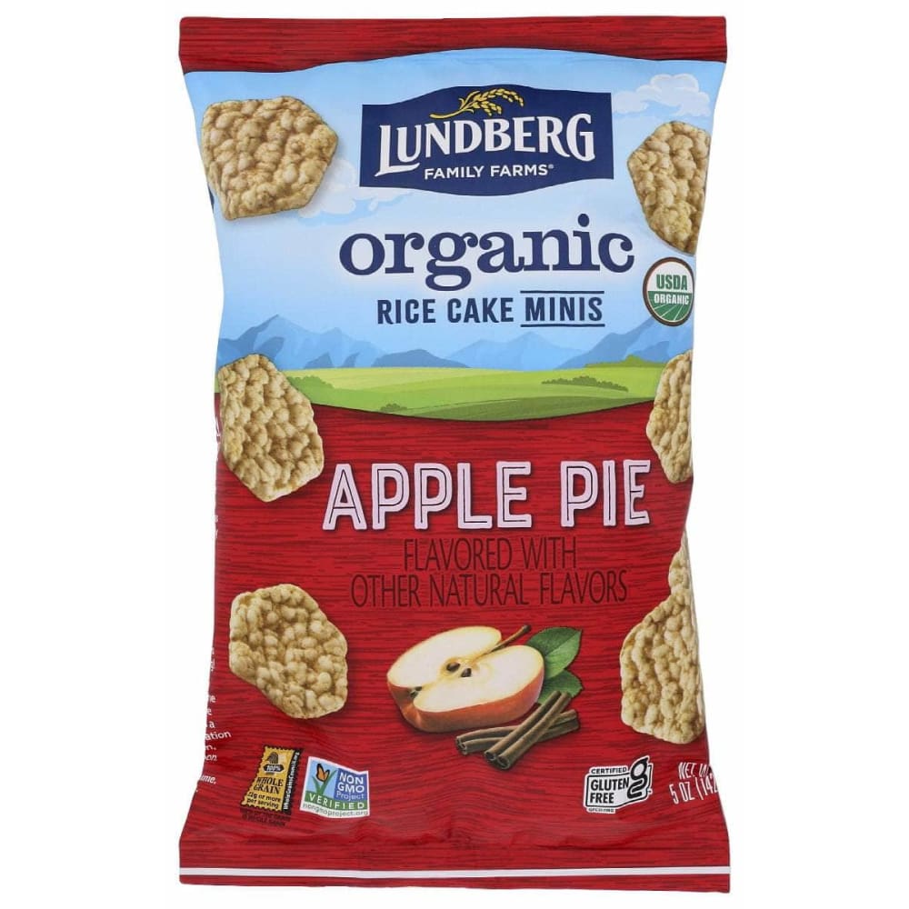 LUNDBERG LUNDBERG Rice Cakes Mini Appl Pie, 5 oz