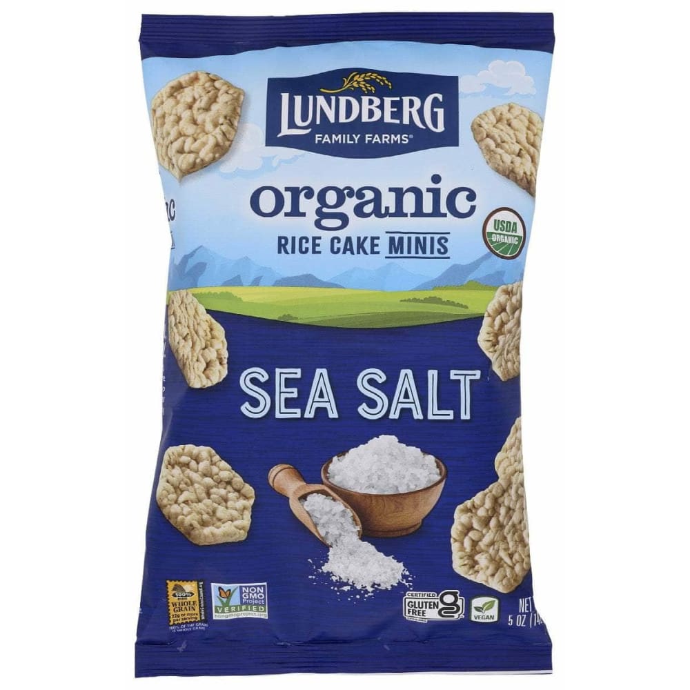 LUNDBERG LUNDBERG Rice Cakes Mini Sslt Org, 5 oz