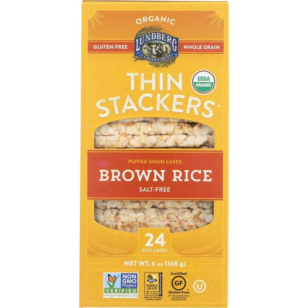 Lundberg Family Farms Lundberg Thin Stacker Brown Rice, 5.9 oz