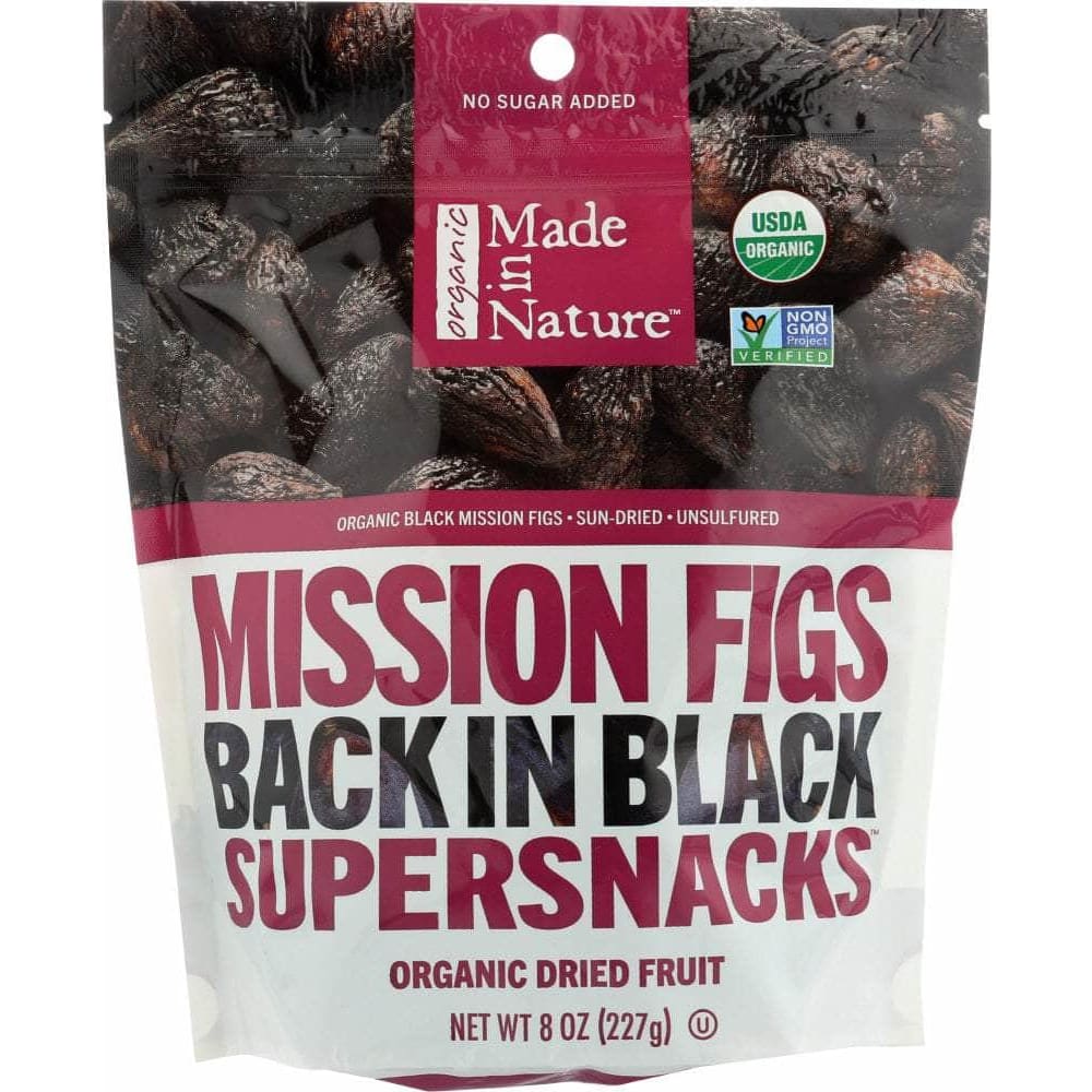 Made In Nature Made In Nature Organic Back in Black Mission Figs, 8 oz