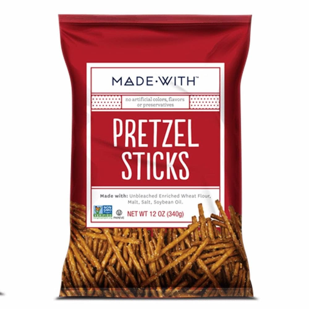 MADE WITH MADE WITH Pretzel Sticks, 12 oz