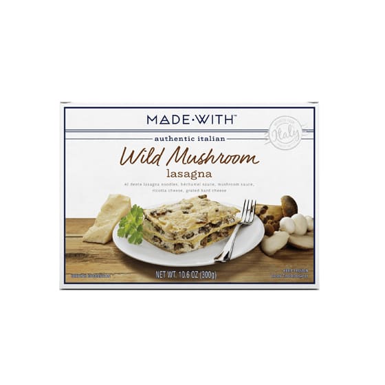 Made With Made With Wild Mushroom Lasagna Entree, 10.6 oz