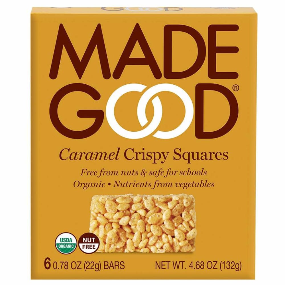 MADEGOOD MADEGOOD Rice Crispy Crml Square, 4.68 oz