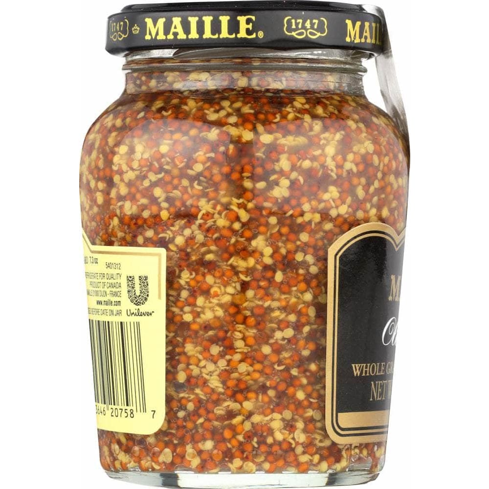 Maille Old Style Whole Grain Dijon Mustard, 7.3 oz Jar