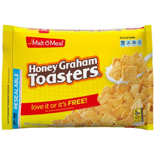 Malt-O-Meal Honey Graham Toasters 24oz (Case of 9) - Pasta & Grain/Cereal - Malt-O-Meal