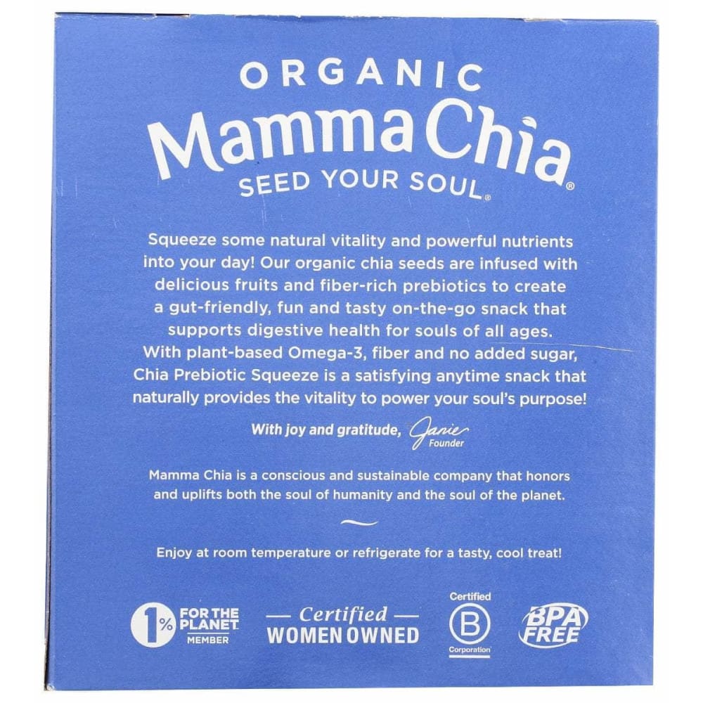 MAMMACHIA Mammachia Chia Sqz Prbtc Blb Acai 4, 14 Oz