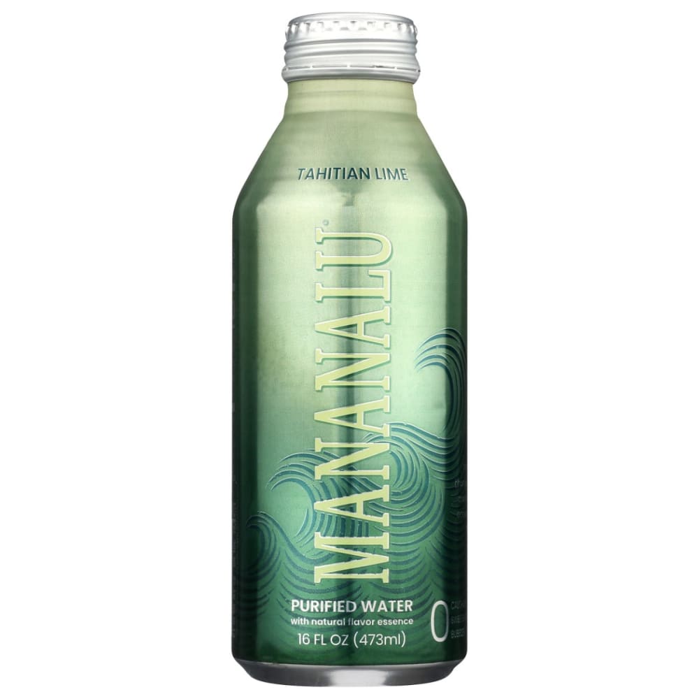 MANANALU: Tahitian Lime Purified Water 16 fo (Pack of 6) - Grocery > Beverages > Water - MANANALU
